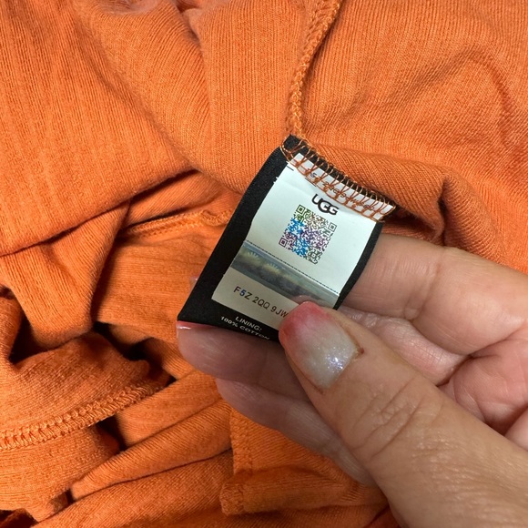 NWT UGG Delores jumpsuit Orange size Large - Picture 4 of 16